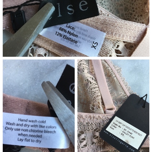 🌟NWT Else Ivy Soft Cup Lace Bodysuit size XS🌟 - Picture 8 of 8